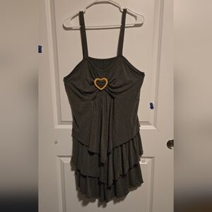 SHEIN Curve Charcoal Dress